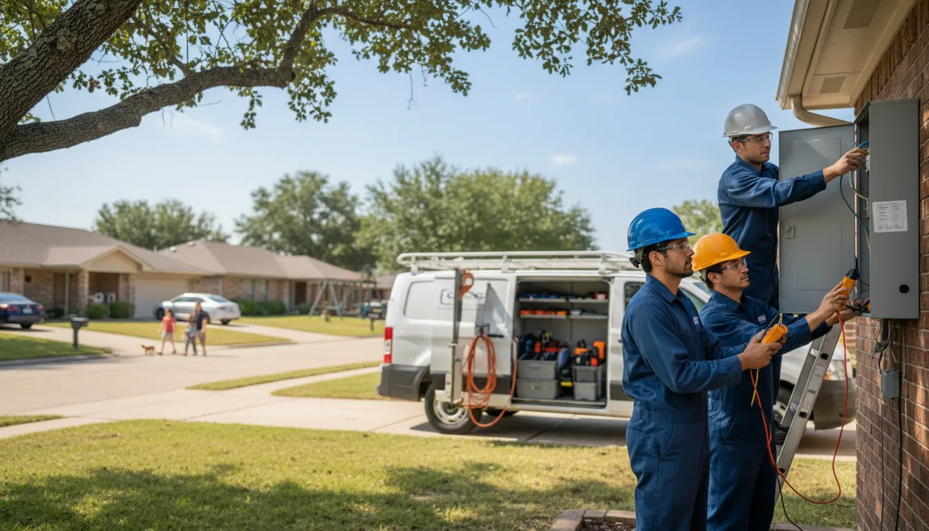 Certified electrician providing emergency electrical services in Hopedale, OH